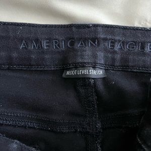 American eagle black next level stretch skinny size 12